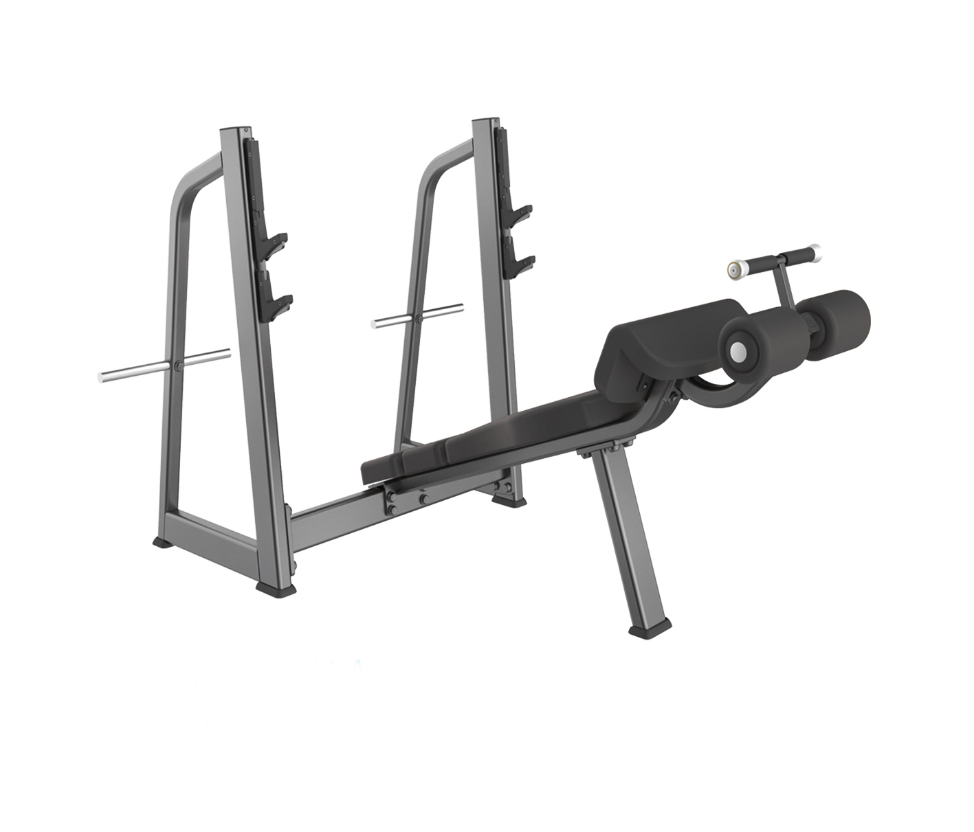Тренажер GROME Fitness AXD5041A Олимпийская скамья для жима лежа с отрицательным углом